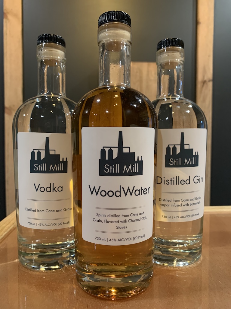 Three Spirit Bottles